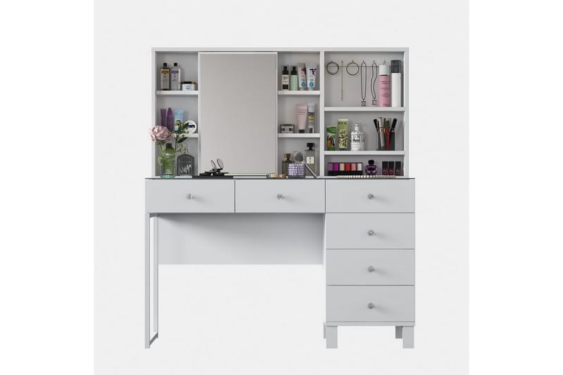 Talros Sminkbord 120 cm, Vit