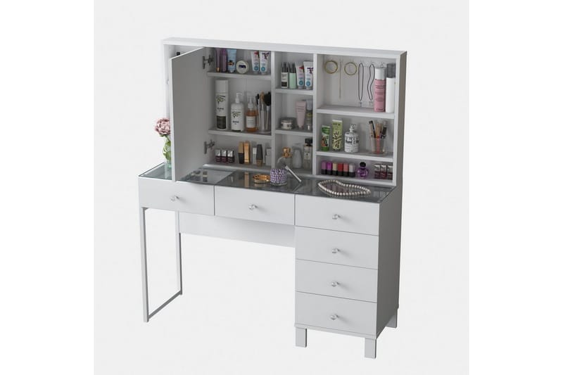 Talros Sminkbord 120 cm - Vit - Möbler - Bord & matgrupper - Kontorsbord - Skrivbord