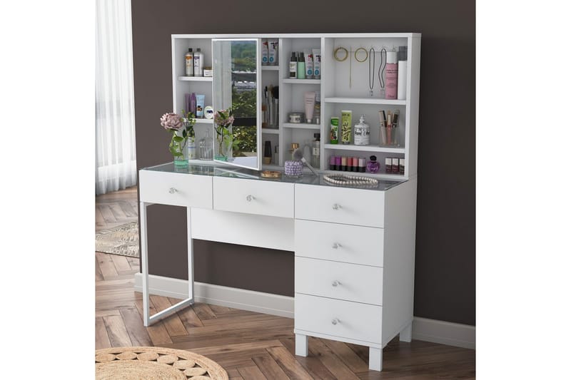 Talros Sminkbord 120 cm - Vit - Möbler - Bord & matgrupper - Kontorsbord - Skrivbord