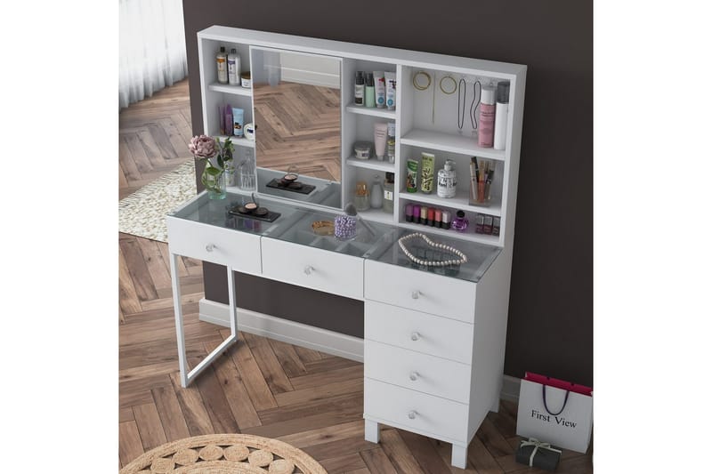 Talros Sminkbord 120 cm - Vit - Möbler - Bord & matgrupper - Kontorsbord - Skrivbord