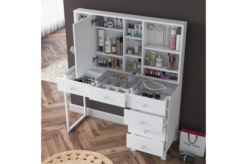 Talros Sminkbord 120 cm - Vit - Möbler - Bord & matgrupper - Kontorsbord - Skrivbord