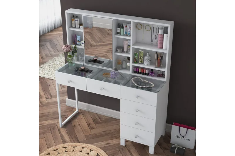 Talros Sminkbord 120 cm - Vit - Möbler - Bord & matgrupper - Kontorsbord - Skrivbord