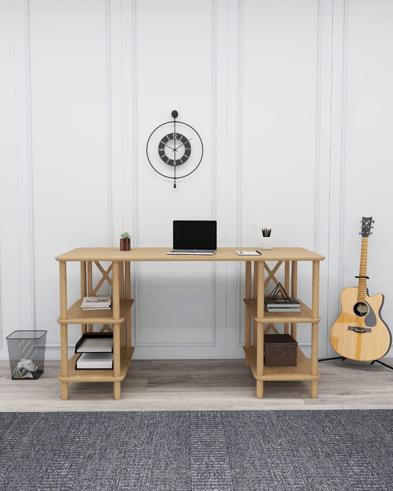 Ticoman Skrivbord 145 cm - Ek - Möbler - Bord & matgrupper - Kontorsbord - Skrivbord