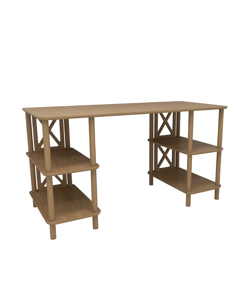 Ticoman Skrivbord 145 cm, Ek