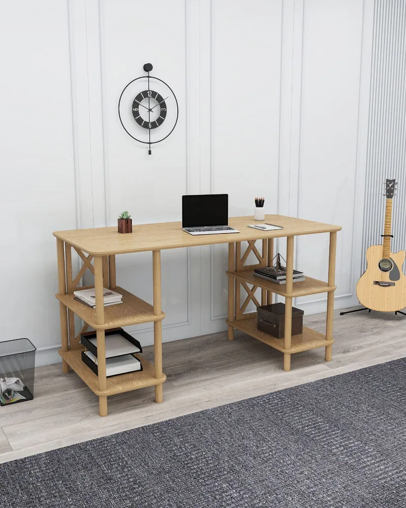 Ticoman Skrivbord 145 cm - Ek - Möbler - Bord & matgrupper - Kontorsbord - Skrivbord