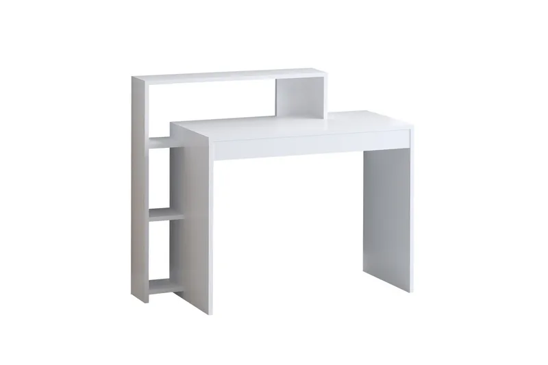 Trella Skrivbord 95x45 cm Vit, Hanah Home