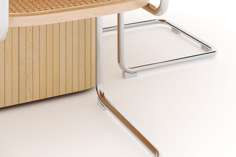 Kopparbo Matbord 140 cm med 4 st Build Matstolar - Vit - Möbler - Bord & matgrupper - Matgrupper