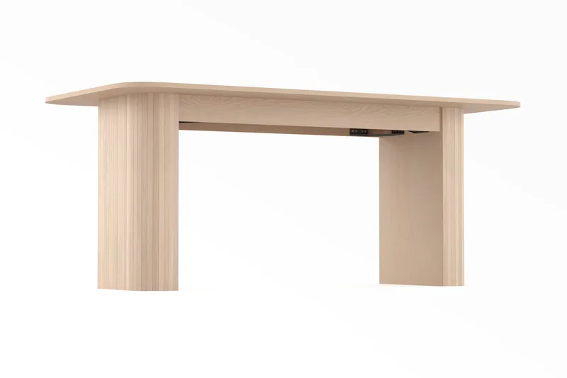 Kopparbo Matbord 180-240 cm Förlängningsbart - Ljust vitlaserat ekträ - Möbler - Bord & matgrupper - Matbord & köksbord