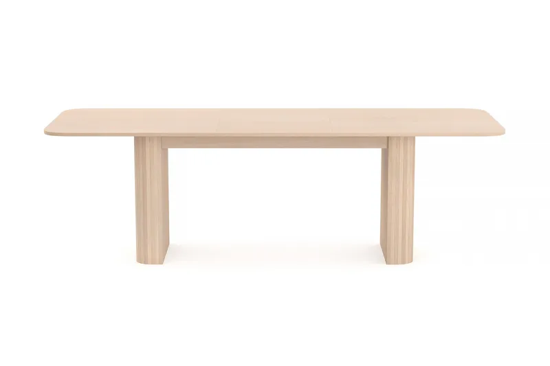 Kopparbo Matbord 180-240 cm Förlängningsbart - Ljust vitlaserat ekträ - Möbler - Bord & matgrupper - Matbord & köksbord