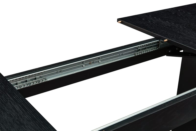 Kopparbo Matbord 180-240 cm Förlängningsbart - Svart trä - Möbler - Bord & matgrupper - Matbord & köksbord