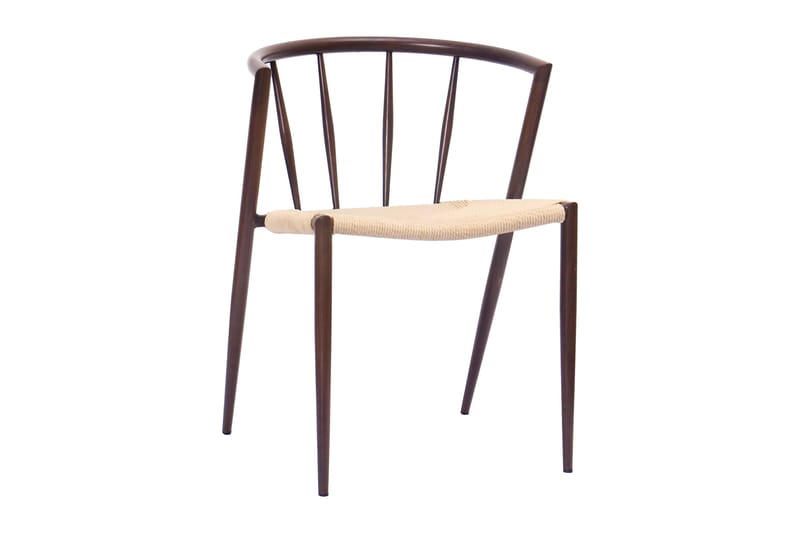 Kopparbo Matbord 180-240 cm Förlängningsbart med 4 Winston Matstolar - Svart / Beige / Metallben Rökt ek - Möbler - Bord & matgrupper - Matgrupper