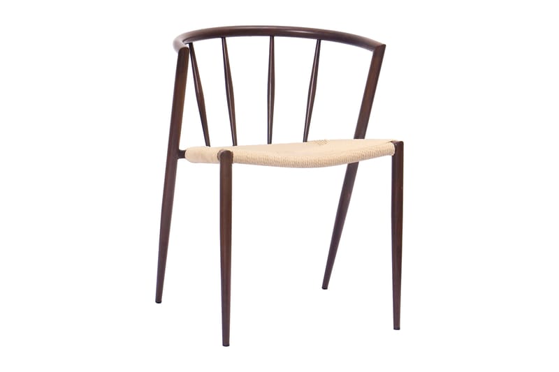 Kopparbo Matbord 180-240 cm Förlängningsbart med 4 Winston Matstolar - Svart / Beige / Metallben Rökt ek - Möbler - Bord & matgrupper - Matgrupper