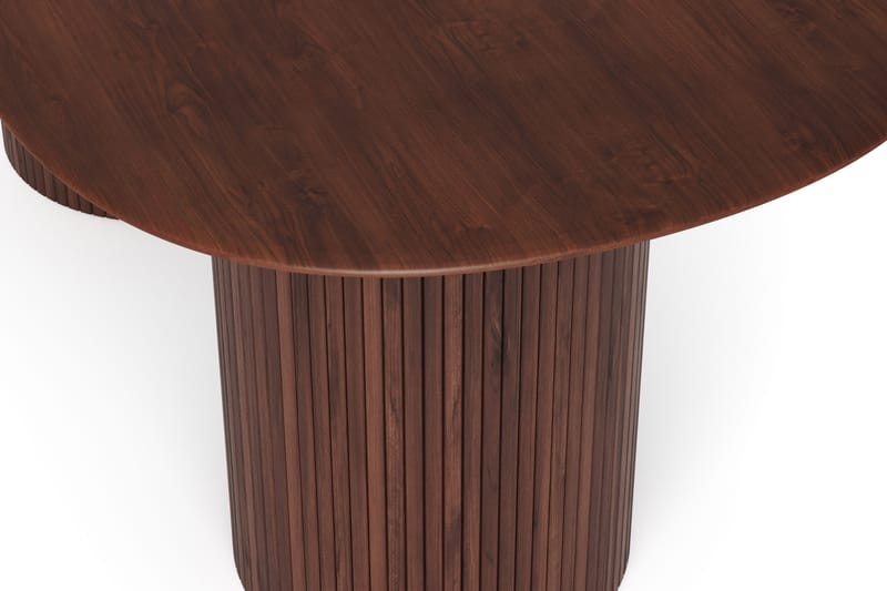 Kopparbo Matbord Oval 180x90 cm Fanér - Valnöt - Möbler - Bord & matgrupper - Matbord & köksbord
