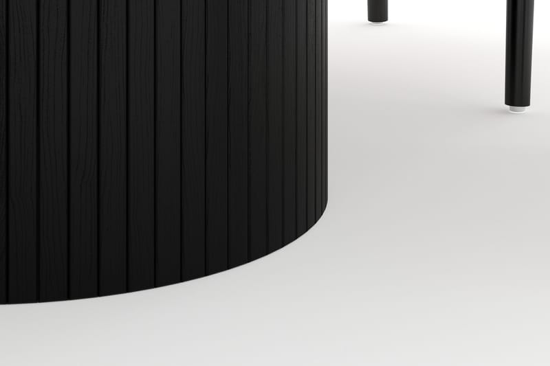 Kopparbo Matgrupp 150 cm Rund med 6 Dastoori Matstol - 2220067-6,2229296-1 - Svart - Möbler - Bord & matgrupper - Matgrupper