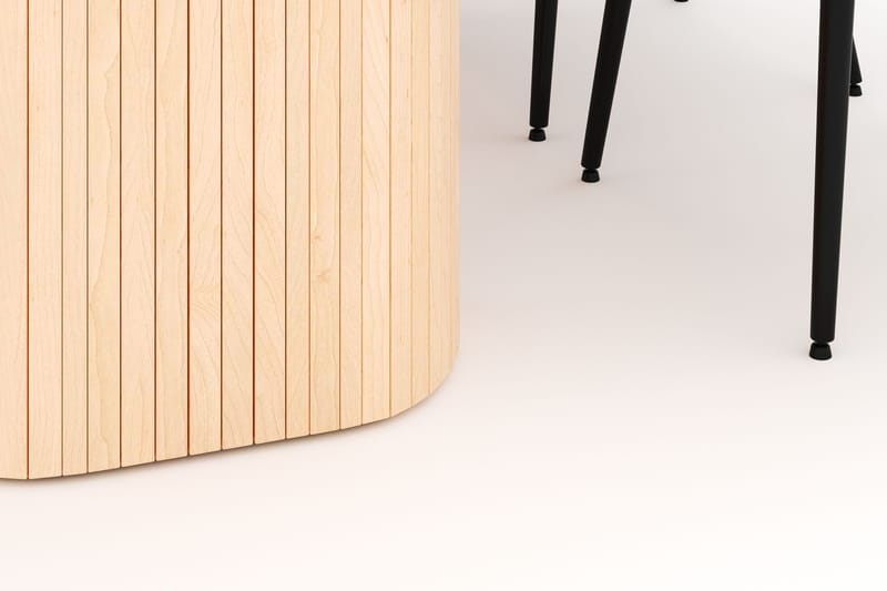 Kopparbo Matgrupp 200x90cm med 6 Alsarp Matstolar - Natural - Möbler - Bord & matgrupper - Matgrupper