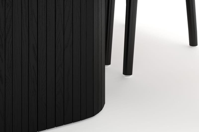 Kopparbo Matgrupp 240 cm med 8 Dastoori Matstolar - Svart - Möbler - Bord & matgrupper - Matgrupper