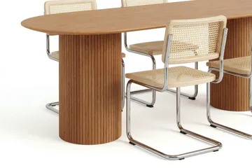 Kopparbo Matgrupp oval 180 cm Ek med 6 Build Matstolar - Ek - Möbler - Bord & matgrupper - Matgrupper