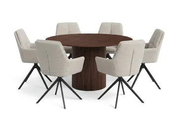 130 cm - Mörkbrun