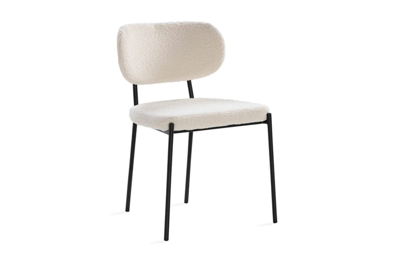 Kopparbo Matgrupp runt 180 cm Svart med 8 Gemmiano Matstolar - Svart - Möbler - Bord & matgrupper - Matgrupper