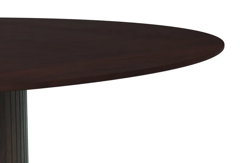 Kopparbo Runt Matbord 180 cm Fanér - Rökt ek - Möbler - Bord & matgrupper - Matbord & köksbord