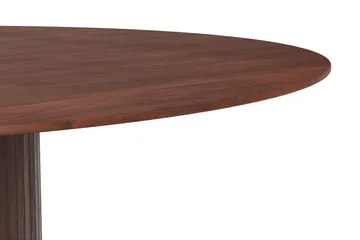 Kopparbo Runt Matbord 180 cm Fanér - Valnöt - Möbler - Bord & matgrupper - Matbord & köksbord