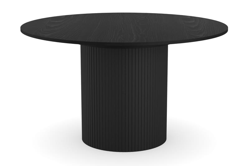 Kopparbo Runt Matbord 180 cm med 8 Gemmiano Stolar - Valnöt - Möbler - Bord & matgrupper - Matgrupper