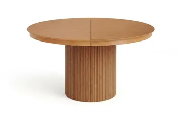 Kopparbo Runt Matbord förlängningsbart 120-220 cm Fanér - Ek - Möbler - Bord & matgrupper - Matbord & köksbord