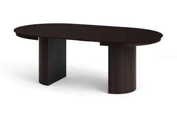 Kopparbo Runt Matbord förlängningsbart 120-220 cm Fanér
