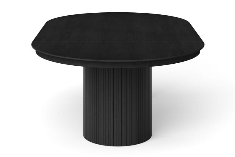 Kopparbo Runt Matbord förlängningsbart 140-240 cm Fanér - Svart - Möbler - Bord & matgrupper - Matbord & köksbord