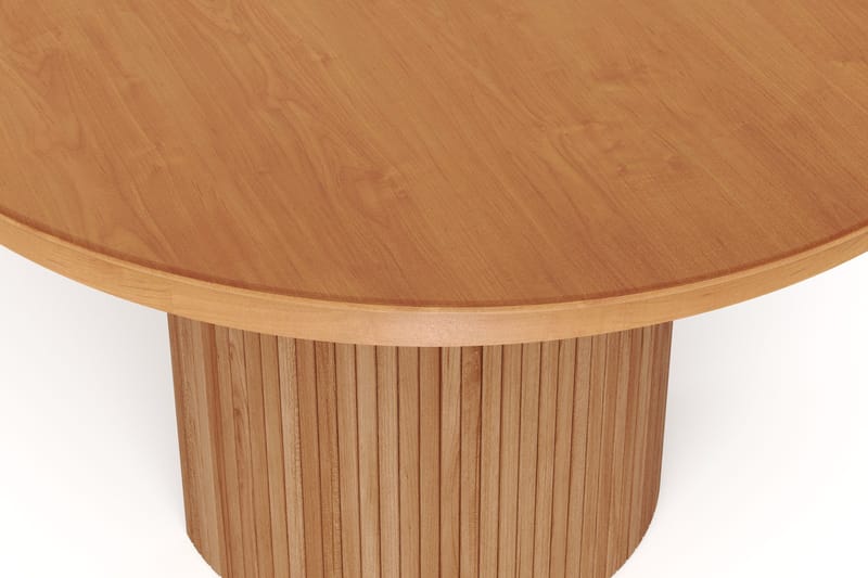 Kopparbo Runt Matbordförlängningsbart 120-220 cm Fanér - Ek - Möbler - Bord & matgrupper - Matbord & köksbord