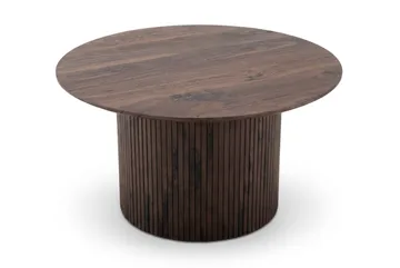 Kopparbo Soffbord Rund 85 cm med tunn bordsskiva - Valnöt - Möbler - Bord & matgrupper - Soffbord