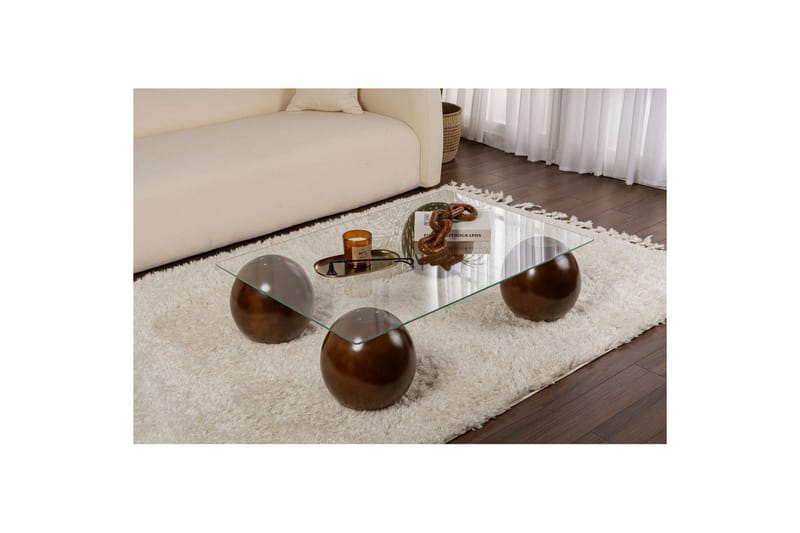 Koushik Soffbord 110 cm - Sand - Möbler - Bord & matgrupper - Soffbord