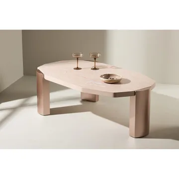 Kres Soffbord 125 cm - Rosa - Möbler - Bord & matgrupper - Soffbord