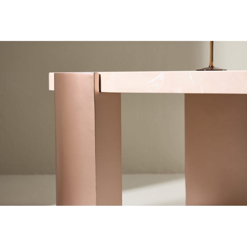 Kres Soffbord 125 cm - Rosa - Möbler - Bord & matgrupper - Soffbord