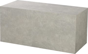 Kuben soffbord 110 x 50 cm - Beige marmor (foliering) - Beige marmor (foliering) - Möbler - Bord & matgrupper - Soffbord