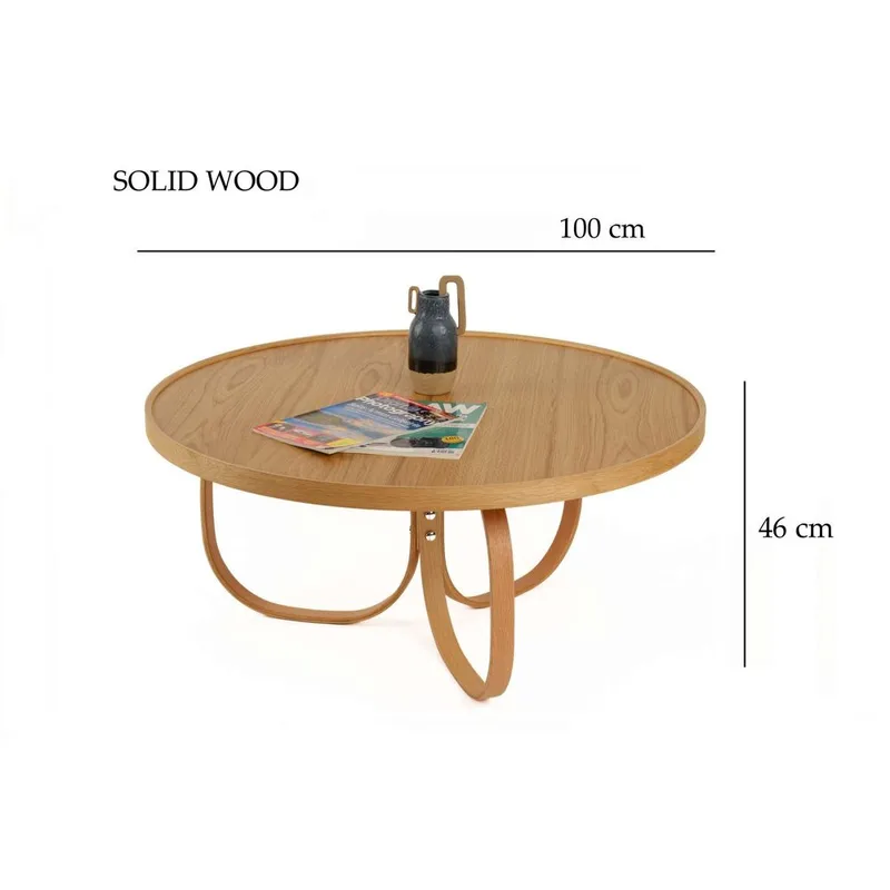 Kunti Soffbord 100 cm - Natur - Möbler - Bord & matgrupper - Soffbord