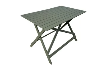 Landet Rektangulärt Matbord utomhus 118x70x74 cm i akacia trä - Mörkgrön - Utemöbler - Utebord & trädgårdsbord - Matbord utomhus