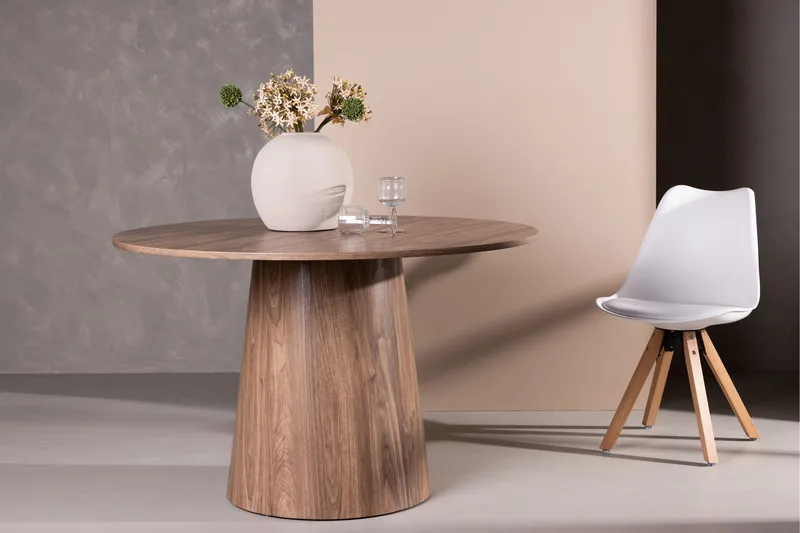 Lanzo Matbord 120 cm Rund - Natur - Möbler - Bord & matgrupper - Matbord & köksbord