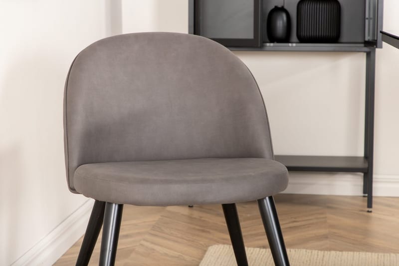 Leif Matbord 200 cm med 6 Velvet Stitches Matstol - Möbler - Bord & matgrupper - Matgrupper