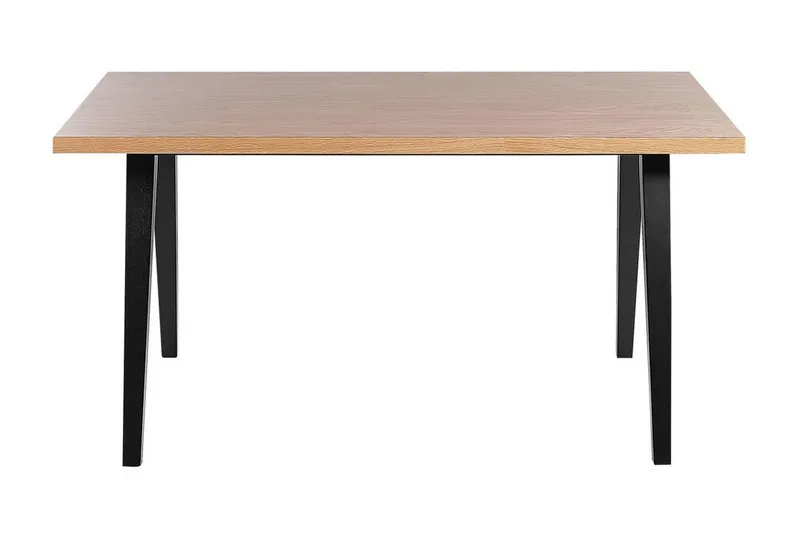 Lenister Matbord 90x150 cm - Ljusbrun/Svart - Möbler - Bord & matgrupper - Matbord & köksbord