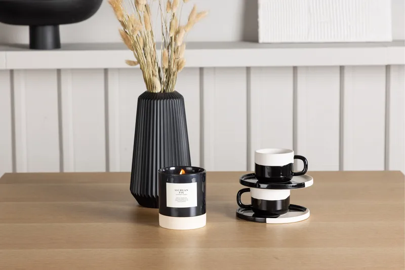 Leo Matgrupp 100 cm Rektangulär med 4 Edvin stolar - Natur - Möbler - Bord & matgrupper - Matgrupper