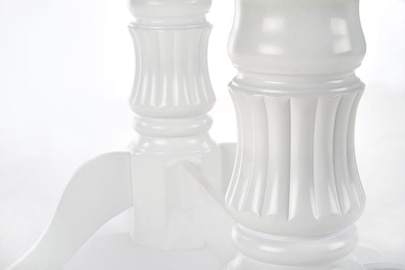 Leonardo förlängningsbart vitt matbord 90x150-190 cm - Vit - Möbler - Bord & matgrupper - Matbord & köksbord