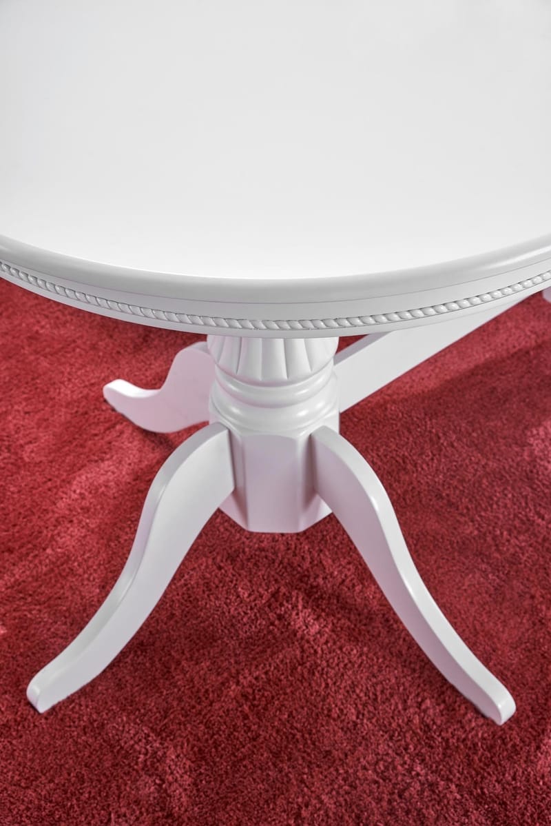 Leonardo förlängningsbart vitt matbord 90x150-190 cm - Vit - Möbler - Bord & matgrupper - Matbord & köksbord