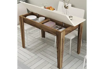 Levents Matbord 110x72 cm Brun/Beige - Hanah Home - Möbler - Bord & matgrupper - Matbord & köksbord