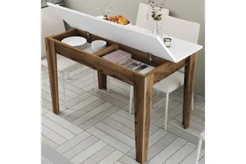Levents Matbord 110x72 cm Brun/Vit - Hanah Home - Möbler - Bord & matgrupper - Matbord & köksbord