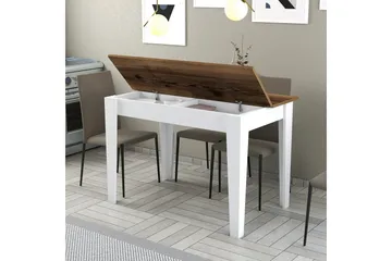 Levents Matbord 110x72 cm Brun/Vit - Hanah Home - Möbler - Bord & matgrupper - Matbord & köksbord