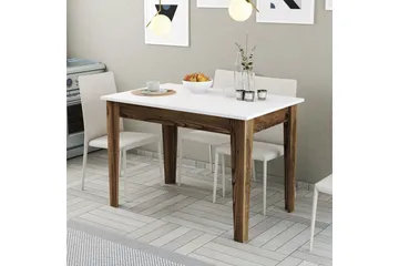Levents Matbord 110x72 cm Brun/Vit - Hanah Home - Möbler - Bord & matgrupper - Matbord & köksbord
