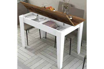 Levents Matbord 110x72 cm Brun/Vit - Hanah Home - Möbler - Bord & matgrupper - Matbord & köksbord