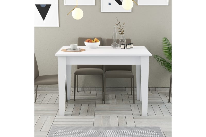 Levents Matbord 110x72 cm Vit - Hanah Home - Möbler - Bord & matgrupper - Matbord & köksbord