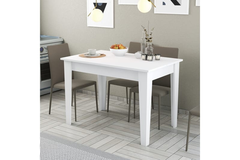 Levents Matbord 110x72 cm Vit - Hanah Home - Möbler - Bord & matgrupper - Matbord & köksbord